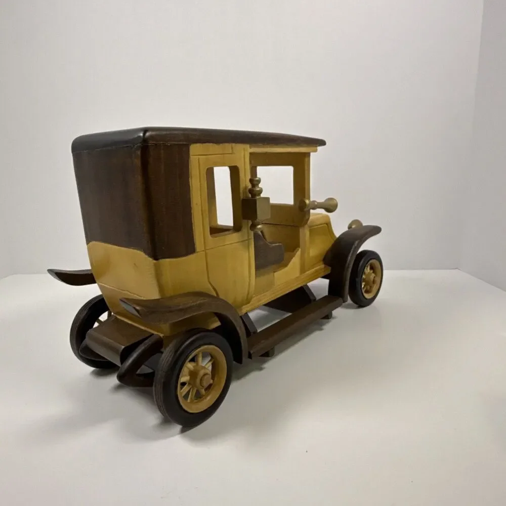 Old Model Wooden Car 
